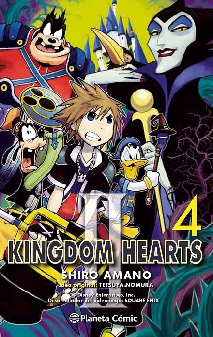 KINGDOM HEARTS II Nº04 [RUSTICA] | AMANO, SHIRO | Akira Comics  - libreria donde comprar comics, juegos y libros online