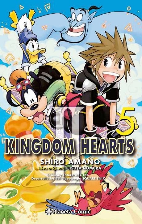 KINGDOM HEARTS II Nº05 [RUSTICA] | AMANO, SHIRO | Akira Comics  - libreria donde comprar comics, juegos y libros online