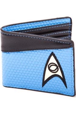 CARTERA: ESTILO BILLETERA CON LOGOTIPO CIENCIA STAR TREK (COLOR AZUL Y NEGRO) | Akira Comics  - libreria donde comprar comics, juegos y libros online