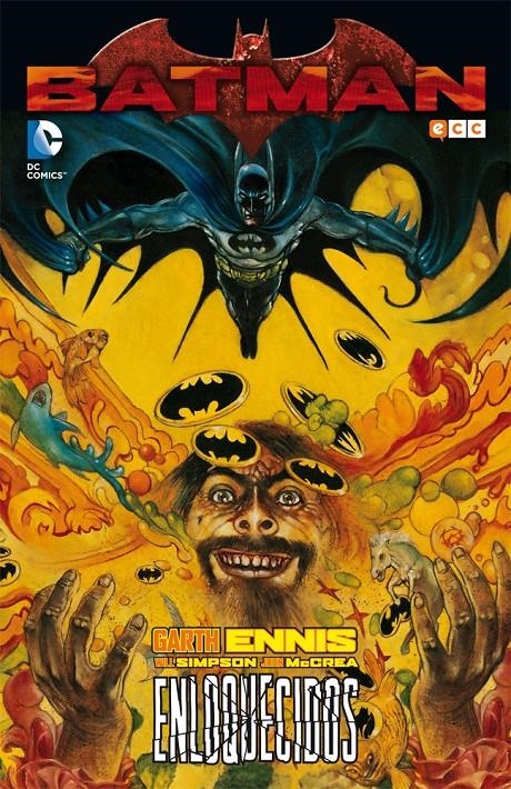 BATMAN: ENLOQUECIDOS [CARTONE] | ENNIS, GARTH / SIMPSON, WILL | Akira Comics  - libreria donde comprar comics, juegos y libros online