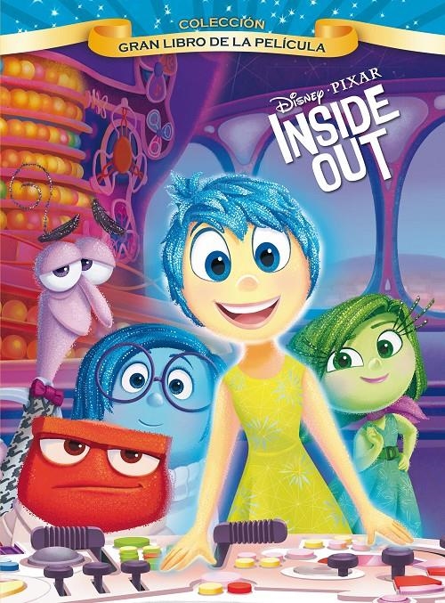 GRAN LIBRO DE LA PELICULA: INSIDE OUT [CARTONE] | DISNEY | Akira Comics  - libreria donde comprar comics, juegos y libros online