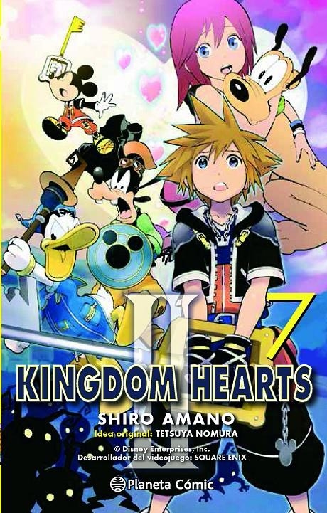 KINGDOM HEARTS II Nº07 [RUSTICA] | AMANO, SHIRO | Akira Comics  - libreria donde comprar comics, juegos y libros online