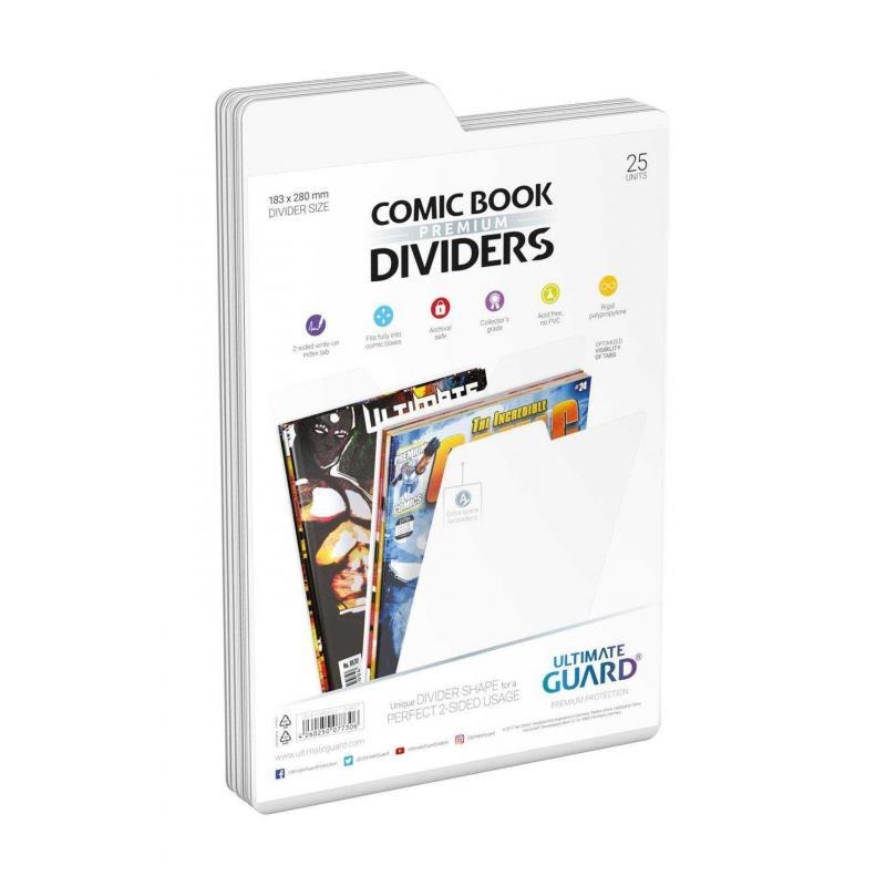 DIVIDERS PARA COMICS TAMAÑO CURRENT ULTIMATE GUARD (SEPARADOR) [PAQUETE 25 UDS] | Akira Comics  - libreria donde comprar comics, juegos y libros online