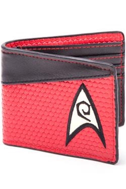 CARTERA: ESTILO BILLETERA CON LOGOTIPO INGENIERIA STAR TREK (COLOR ROJO Y NEGRO) | Akira Comics  - libreria donde comprar comics, juegos y libros online