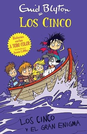 CINCO, LOS: LOS CINCO Y EL GRAN ENIGMA [RUSTICA] | BLYTON, ENID | Akira Comics  - libreria donde comprar comics, juegos y libros online