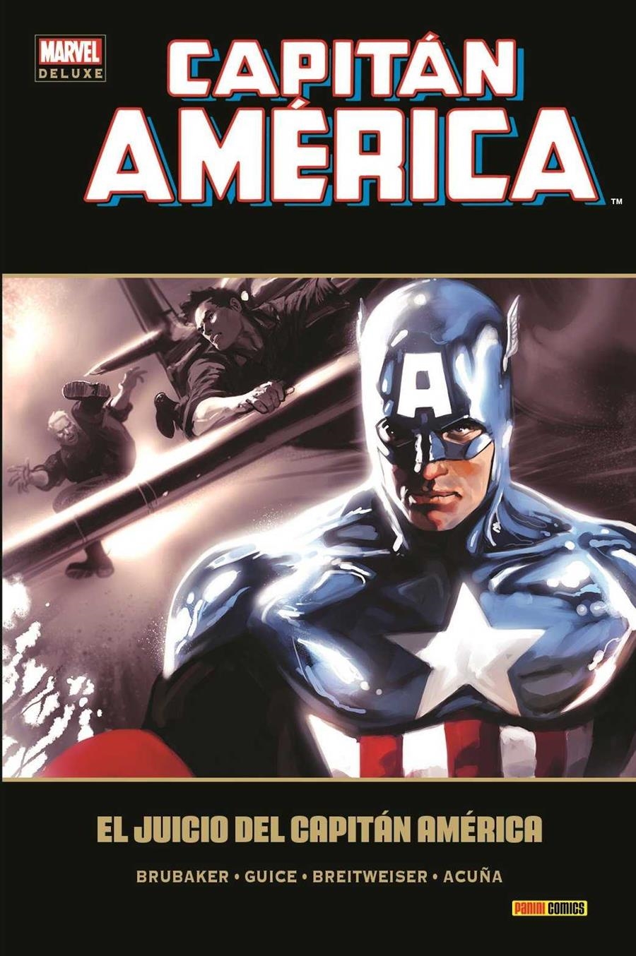 MARVEL DELUXE: CAPITAN AMERICA Nº12: EL JUICIO DEL CAPITAN AMERICA [CARTONE] | BRUBAKER / GUICE  | Akira Comics  - libreria donde comprar comics, juegos y libros online