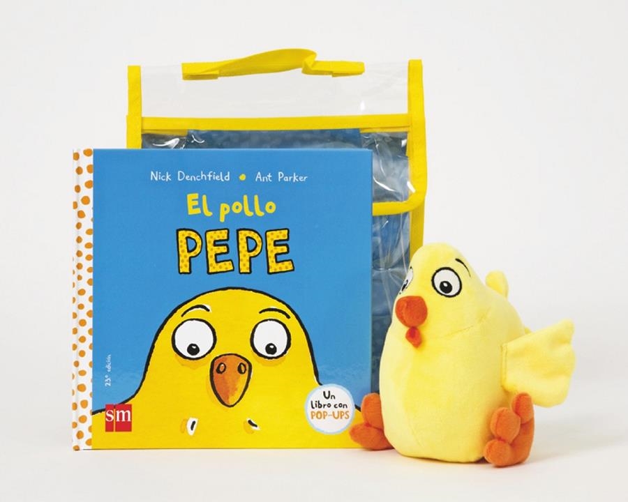 POLLO PEPE, EL (LIBRO POP UP CON PELUCHE) [CARTONE] | DENCHFIELD, NICK / PARKER, ANT | Akira Comics  - libreria donde comprar comics, juegos y libros online