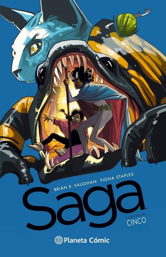 SAGA CAPITULO 05 (25-30 USA) [CARTONE] | VAUGHAN, BRIAN K. / STAPLES | Akira Comics  - libreria donde comprar comics, juegos y libros online