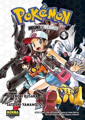 POKEMON: NEGRO Y BLANCO Nº01 (COLECCION 26) [RUSTICA] | KUSAKA / YAMAMOTO | Akira Comics  - libreria donde comprar comics, juegos y libros online