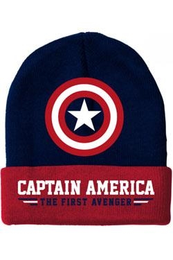 GORRO DE INVIERNO MARVEL: LOGO CAPITAN AMERICA (THE FIRST AVENGER) | Akira Comics  - libreria donde comprar comics, juegos y libros online