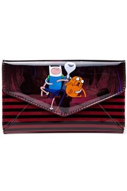 CARTERA: ESTILO MONEDERO HORA DE AVENTURAS (JAKE Y FINN EN COLOR NEGRO Y ROJO) | Akira Comics  - libreria donde comprar comics, juegos y libros online