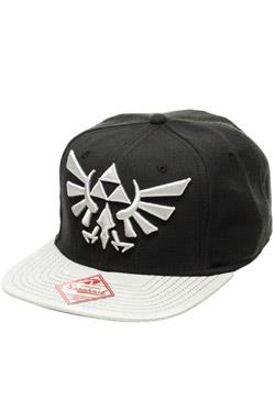 GORRA DE BEISBOL THE LEGEND OF ZELDA: LOGO BLANCO (COLOR NEGRO) | Akira Comics  - libreria donde comprar comics, juegos y libros online