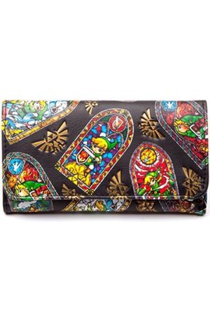 CARTERA: ESTILO MONEDERO LEYENDA DE ZELDA (COLOR NEGRO CON ESTAMPADO DE LINK Y TRIFORCE) | Akira Comics  - libreria donde comprar comics, juegos y libros online