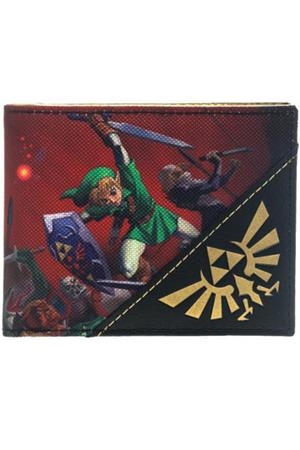 CARTERA: ESTILO BILLETERA CON LOGOTIPO ZELDA OCARINA OF TIME ESTAMPADO (COLOR NEGRO) | Akira Comics  - libreria donde comprar comics, juegos y libros online