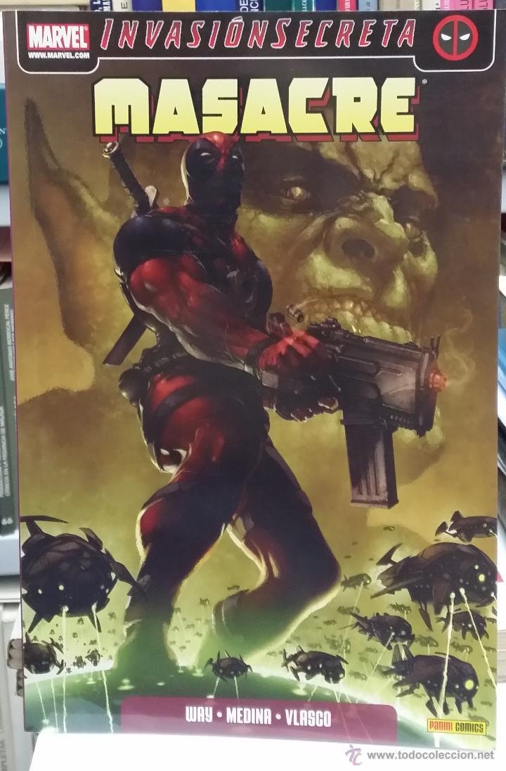 MASACRE (DEADPOOL) TOMO Nº01: UNO DE LOS NUESTROS (INVASION SECRETA) [RUSTICA] | DANIEL WAY/PACO MEDINA/MIKE BENSON/SEAN CRYS | Akira Comics  - libreria donde comprar comics, juegos y libros online