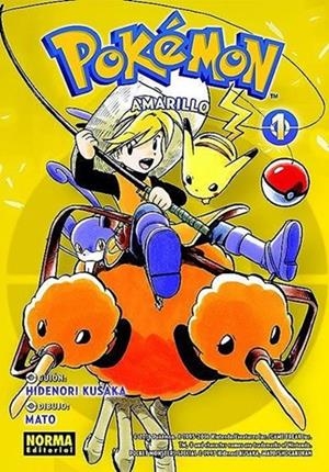 POKEMON: AMARILLO Nº01 (COLECCION 03) [RUSTICA] | KUSAKA, HIDENORI / YAMAMOTO, SATOSHI | Akira Comics  - libreria donde comprar comics, juegos y libros online