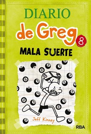 DIARIO DE GREG VOL.08: MALA SUERTE [CARTONE] | KINNEY, JEFF | Akira Comics  - libreria donde comprar comics, juegos y libros online