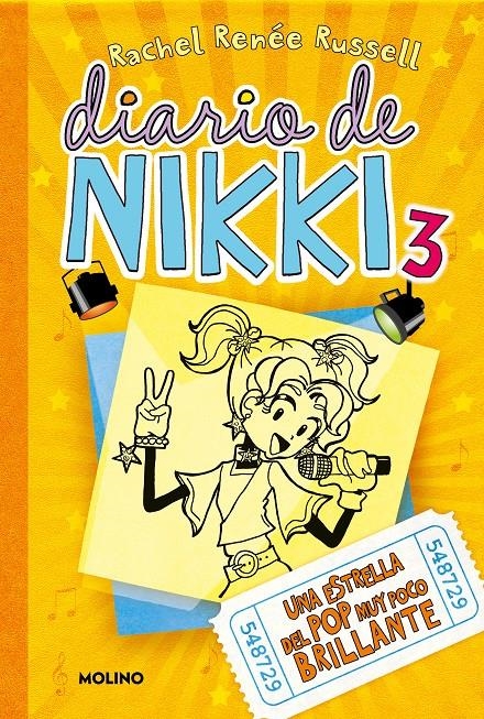 DIARIO DE NIKKI VOL.03: UNA ESTRELLA DEL POP MUY POCO BRILLANTE [CARTONE] | RUSSELL, RACHEL RENEE | Akira Comics  - libreria donde comprar comics, juegos y libros online