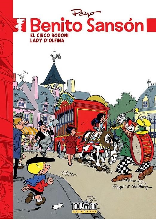 BENITO SANSON VOL.3: EL CIRCO BODONI / LADY DOLFINA [CARTONE] | PEYO | Akira Comics  - libreria donde comprar comics, juegos y libros online