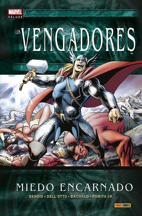 MARVEL DELUXE: LOS VENGADORES 3 MIEDO ENCARNADO [CARTONE] | BENDIS / DELL'OTTO | Akira Comics  - libreria donde comprar comics, juegos y libros online