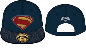 GORRA DE BEISBOL DC: BATMAN V SUPERMAN LOGO SUPERMAN (COLOR AZUL MARINO) | Akira Comics  - libreria donde comprar comics, juegos y libros online