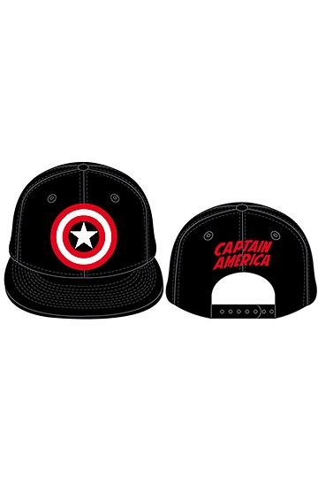 GORRA DE BEISBOL MARVEL: CAPITAN AMERICA ESCUDO CIRCULAR (COLOR NEGRO) | Akira Comics  - libreria donde comprar comics, juegos y libros online