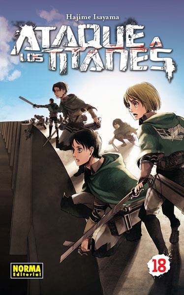 ATAQUE A LOS TITANES Nº18 [RUSTICA] | ISAYAMA, HAJIME | Akira Comics  - libreria donde comprar comics, juegos y libros online