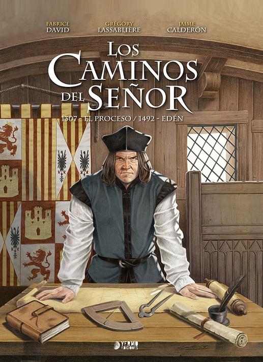 CAMINOS DEL SEÑOR VOL.2: 1307 EL PROCESO / 1492  EDEN [CARTONE] | DAVID / LASSABLIERE / CALDERON | Akira Comics  - libreria donde comprar comics, juegos y libros online