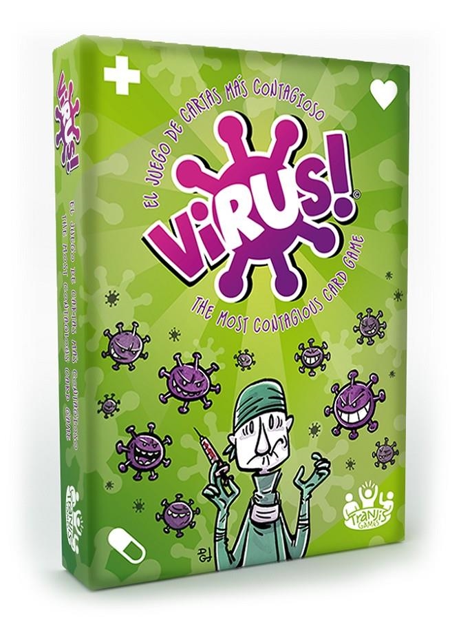 VIRUS! EL JUEGO DE CARTAS MAS CONTAGIOSO [CAJA] | Akira Comics  - libreria donde comprar comics, juegos y libros online