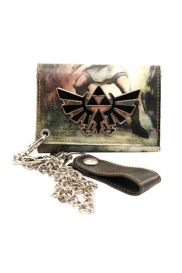 CARTERA: ESTILO BILLETERA ZELDA LINK CON CADENA (COLOR GRIS) | Akira Comics  - libreria donde comprar comics, juegos y libros online