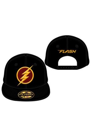 GORRA DE BEISBOL DC: FLASH LOGO SERIE TV (COLOR NEGRO) | Akira Comics  - libreria donde comprar comics, juegos y libros online