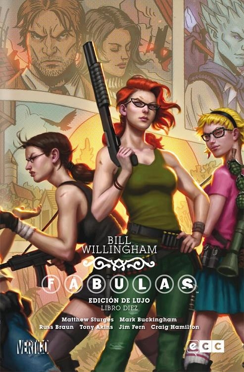 FABULAS LIBRO 10: EDICION DE LUJO [CARTONE] | WILLINGHAM, BILL | Akira Comics  - libreria donde comprar comics, juegos y libros online