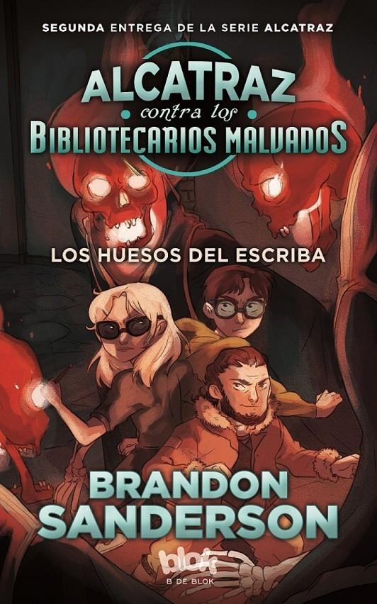 ALCATRAZ CONTRA LOS BIBLIOTECARIOS MALVADOS: LOS HUESOS DEL ESCRIBA (ALCATRAZ 2) [RUSTICA] | SANDERSON, BRANDON | Akira Comics  - libreria donde comprar comics, juegos y libros online