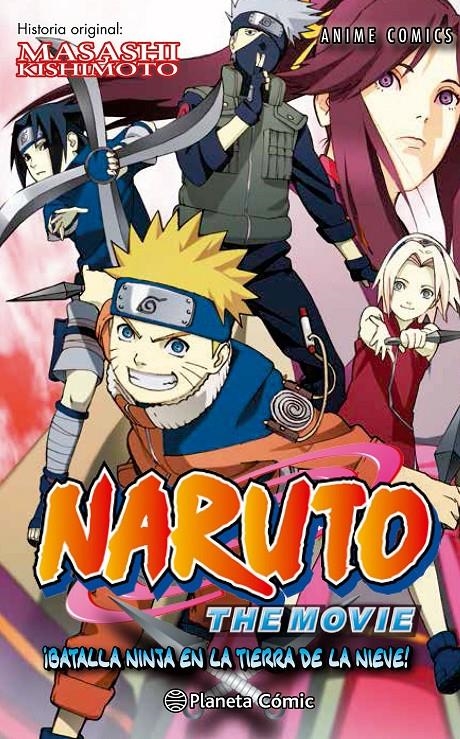 NARUTO ANIME COMICS Nº02: ¡BATALLA NINJA EN LA TIERRA DE LA NIEVE! [RUSTICA] | KISHIMOTO, MASASHI | Akira Comics  - libreria donde comprar comics, juegos y libros online