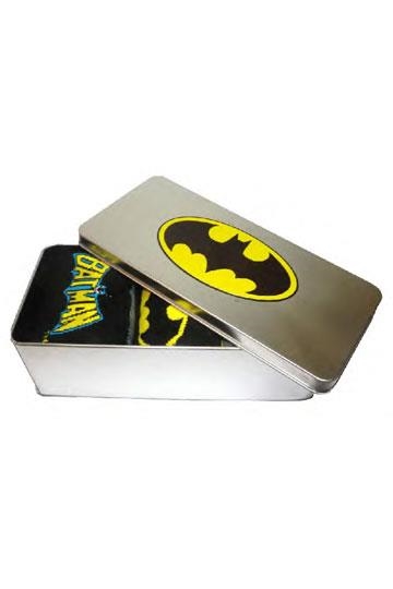 BATMAN: SET TRES PARES DE CALCETINES BATMAN [CAJA METALICA] | Akira Comics  - libreria donde comprar comics, juegos y libros online