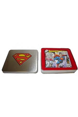 DC COMICS: MONEDERO CON LATA SUPERMAN VOLADOR [CAJA] | Akira Comics  - libreria donde comprar comics, juegos y libros online