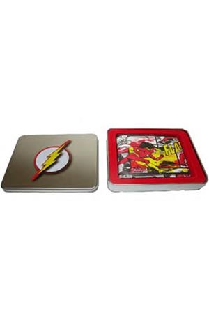 DC COMICS: MONEDERO CON LATA FLASH CORREDOR [CAJA] | Akira Comics  - libreria donde comprar comics, juegos y libros online