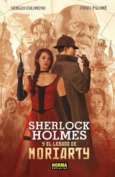 SHERLOCK HOLMES Y EL LEGADO DE MORIARTY [CARTONE] | COLOMINO / PALOME | Akira Comics  - libreria donde comprar comics, juegos y libros online
