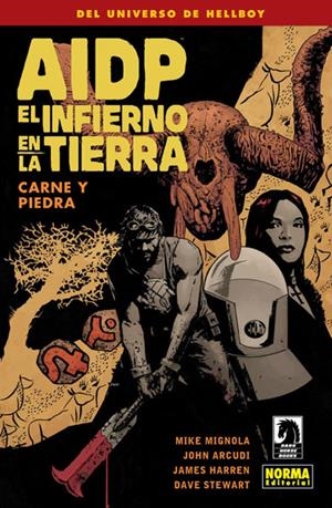AIDP Nº28: EL INFIERNO EN LA TIERRA 11, CARNE Y PIEDRA [RUSTICA] | MIGNOLA, MIKE / ARCUDI, JOHN | Akira Comics  - libreria donde comprar comics, juegos y libros online