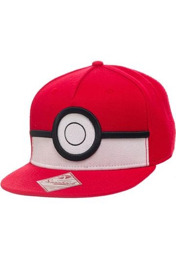 GORRA DE BEISBOL POKEMON: LOGO CIRCULO ROJO (COLOR ROJO Y BLANCO) | Akira Comics  - libreria donde comprar comics, juegos y libros online