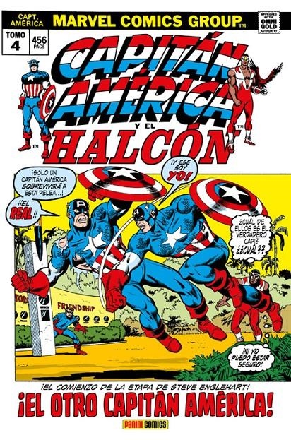 CAPITAN AMERICA MARVEL GOLD VOLUMEN 4 (149-168 USA) Y EL HALCON: EL OTRO CAPITAN... [CARTONE] | CONWAY, GERRY / ENGLEHART, STEVE | Akira Comics  - libreria donde comprar comics, juegos y libros online
