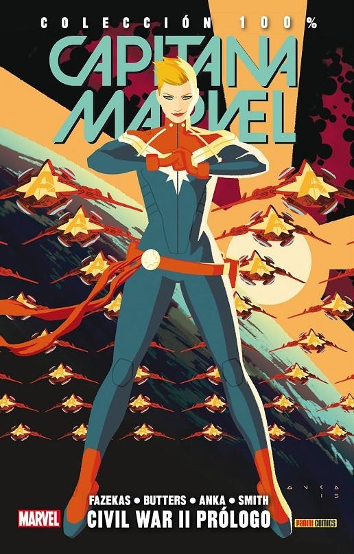 CAPITANA MARVEL TOMO Nº05: CIVIL WAR II PROLOGO (COLECCION 100% MARVEL) [RUSTICA] | BUTLERS, TARA / FAZEKAS, MICHELLE  | Akira Comics  - libreria donde comprar comics, juegos y libros online