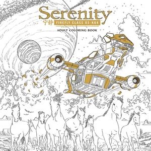 SERENITY: COLOURING BOOK (LIBRO PARA COLOREAR) [RUSTICA] | Akira Comics  - libreria donde comprar comics, juegos y libros online