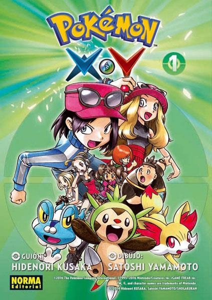 POKEMON X-Y Nº01 [RUSTICA] | KUSAKA, HIDENORI / YAMAMOTO, SATOSHI | Akira Comics  - libreria donde comprar comics, juegos y libros online