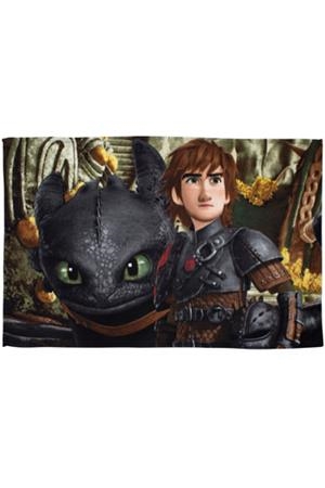 COMO ENTRENAR A TU DRAGON: MANTA POLAR HIPO Y DESDENTAO (100 X 150 CM) | Akira Comics  - libreria donde comprar comics, juegos y libros online