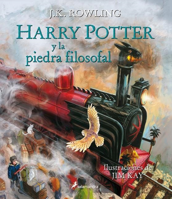 HARRY POTTER Y LA PIEDRA FILOSOFAL (ED. ILUSTRADA) [CARTONE] | ROWLING, J. K. / KAY, JIM | Akira Comics  - libreria donde comprar comics, juegos y libros online