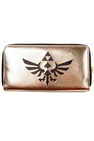 CARTERA: ESTILO MONEDERO LEYENDA DE ZELDA (COLOR NEGRO CON LOGO TRIFORCE) | Akira Comics  - libreria donde comprar comics, juegos y libros online
