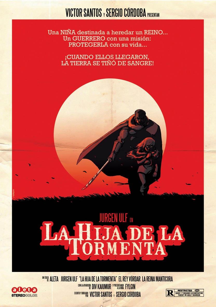 HIJA DE LA TORMENTA, LA [RUSTICA] | CORDOBA, SERGIO / SANTOS, VICTOR | Akira Comics  - libreria donde comprar comics, juegos y libros online