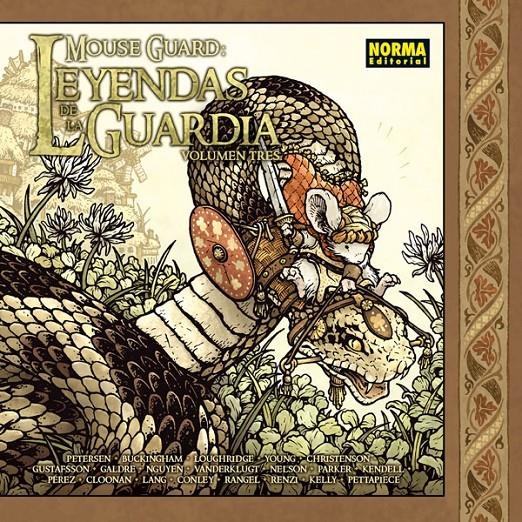 MOUSE GUARD: LEYENDAS DE LA GUARDIA VOL.3 [CARTONE] | PETERSEN / BASTIAN / NAIFEH | Akira Comics  - libreria donde comprar comics, juegos y libros online