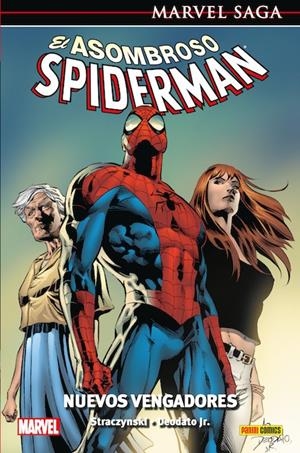 MARVEL SAGA: ASOMBROSO SPIDERMAN VOL.08, NUEVOS VENGADORES [CARTONE] | STRACZYNSKI, J. MICHAEL / DEODATO JR., MIKE | Akira Comics  - libreria donde comprar comics, juegos y libros online